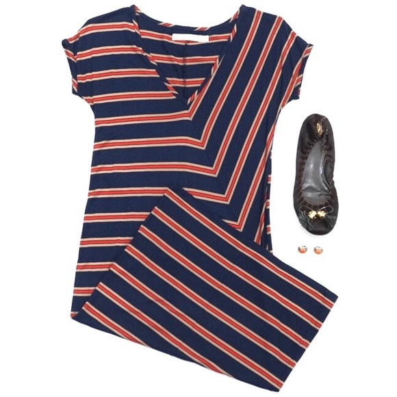 Madewell Dresses & Skirts - Madewell Striped Casual T Shirt Dress